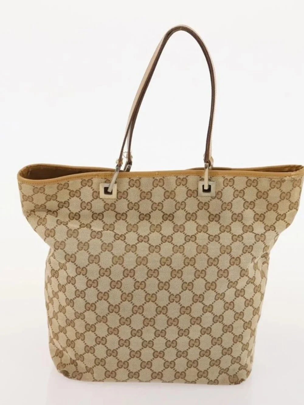 GUCCI GG Canvas Guccissima Bag Suede Nylon 4 Set Beige Black Pink Auth